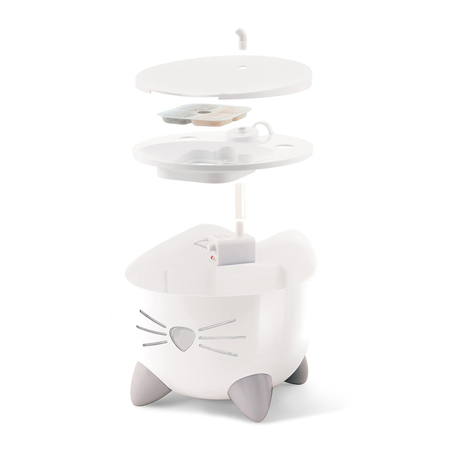 Catit PIXI Pet Water Fountain – White 2.5L