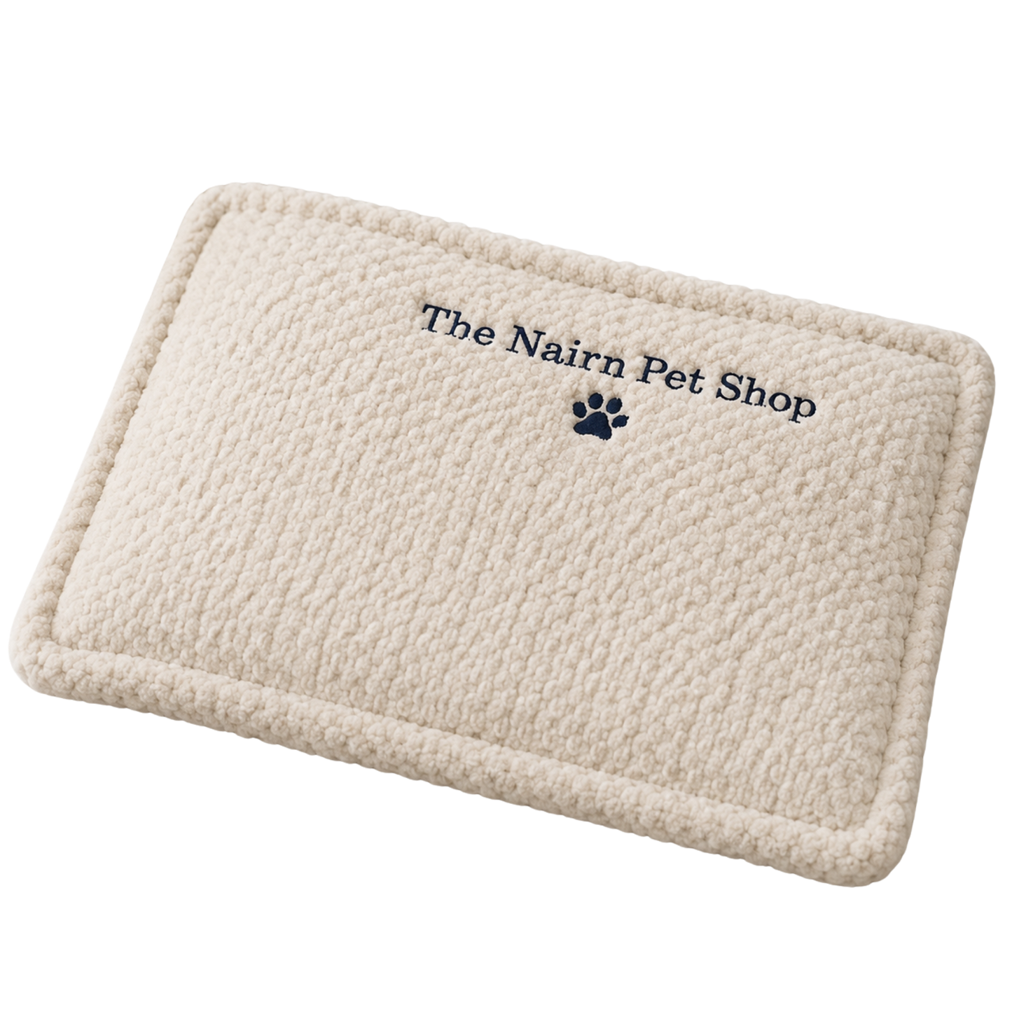 The Nairn Pet Shop Soft Sherpa Pet Mat – Cream