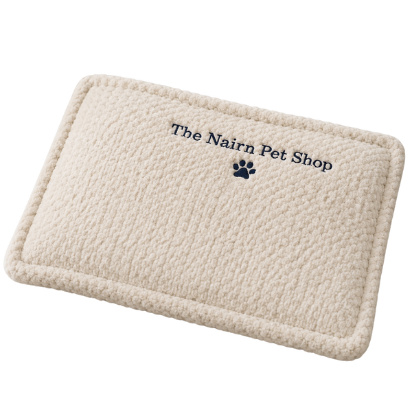The Nairn Pet Shop Soft Sherpa Pet Mat – Cream