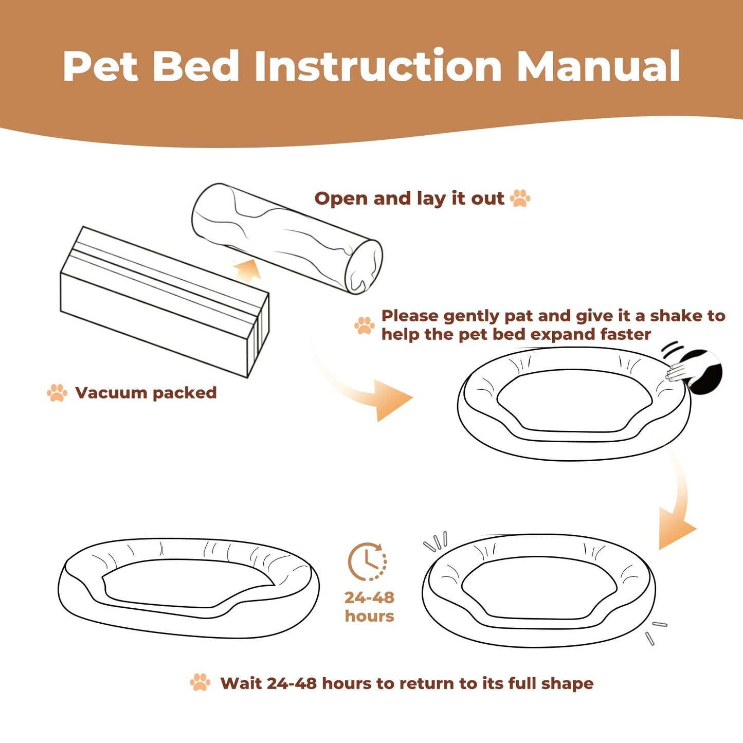 Medium Dog Bed Luxury Soft