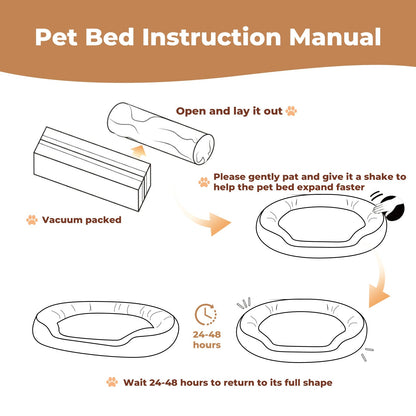 Medium Dog Bed Luxury Soft
